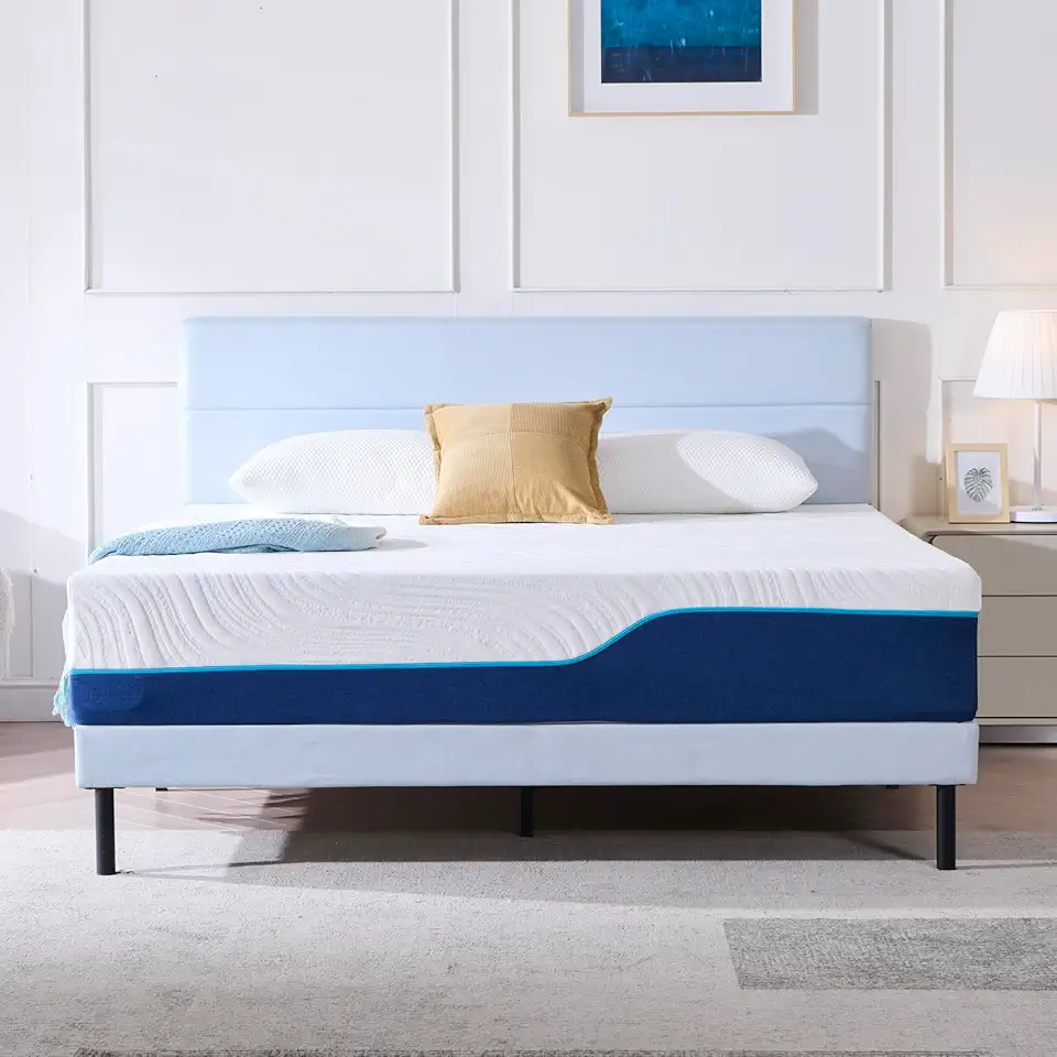 Matelas - orthopédique réversible 140x190cm, 7 zones, mémoire de forme