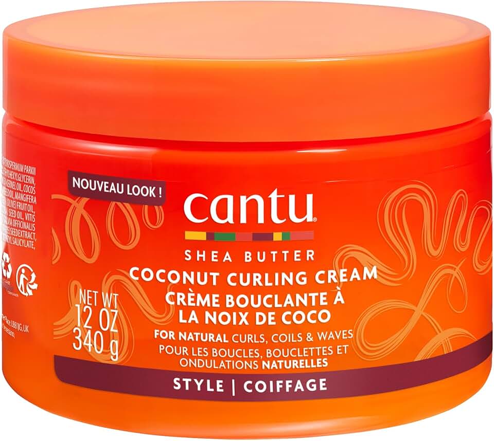 Cantu - Crème définition boucles naturels - 340g - karité, coco