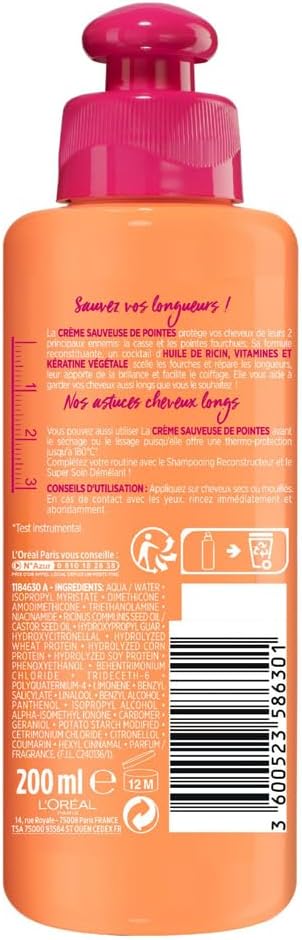 L'Oréal - Elseve Dream Long - soins cheveux longs - huile de ricin, réparation