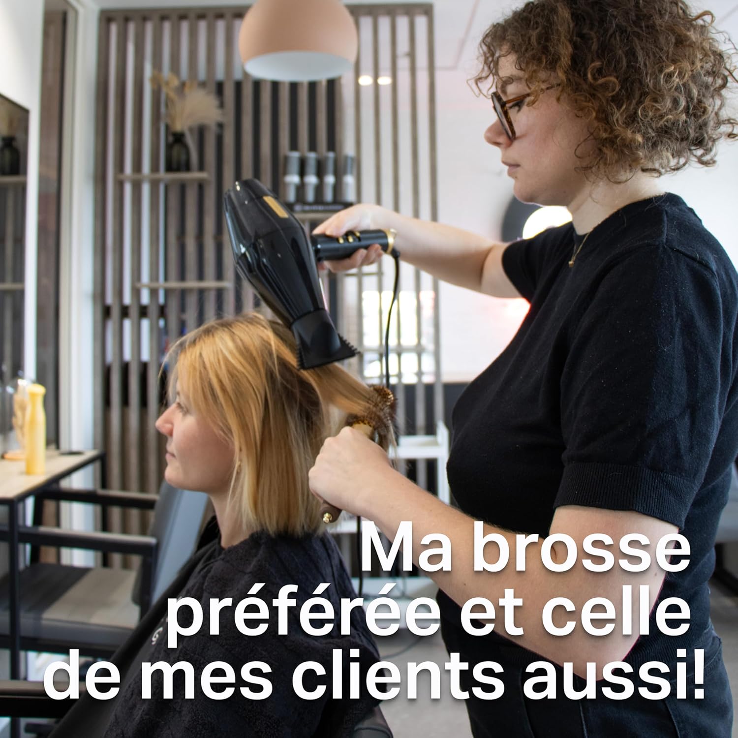 Olivia Garden - Expert Blowout Shine - ronde céramique antistatique, brushing sans frisottis