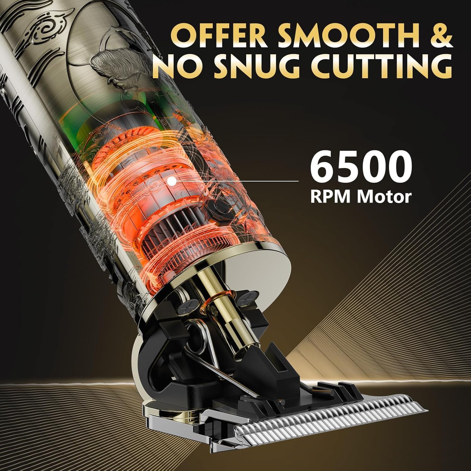 Tondeuse cheveux homme - finition T zéro - LED, coupe précise, rechargeable