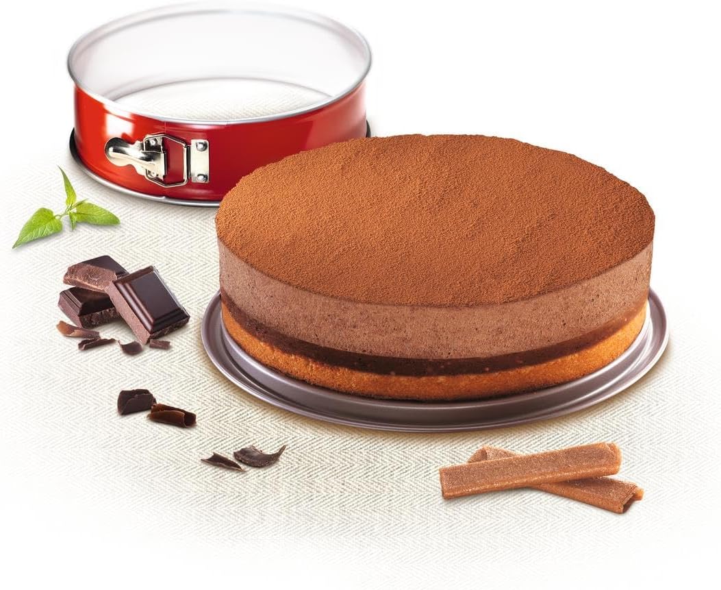 Tefal - Moule à charnière, acier, 17 cm, antiadhésif - J1641014