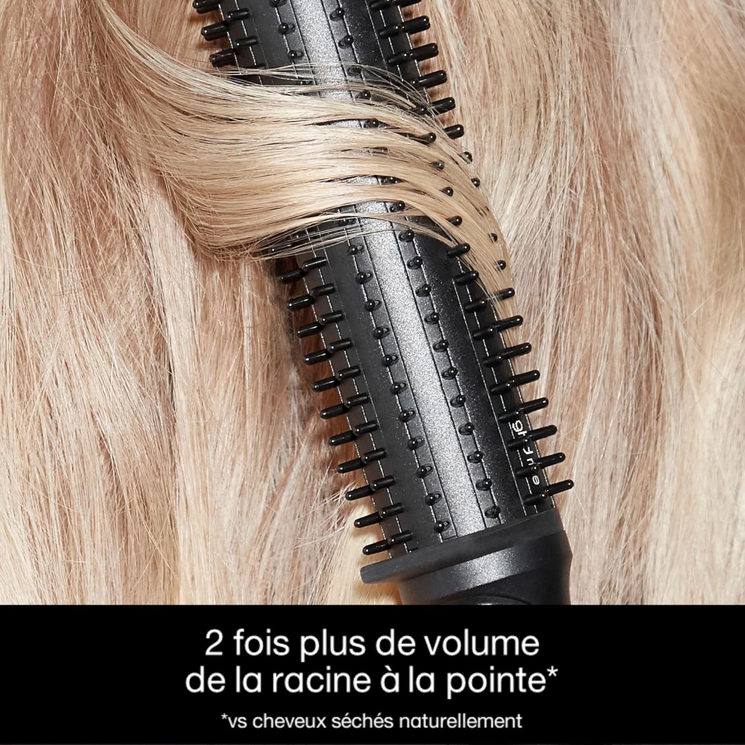 ghd - brosse chauffante Rise - volume 2x brushing, pour cheveux secs