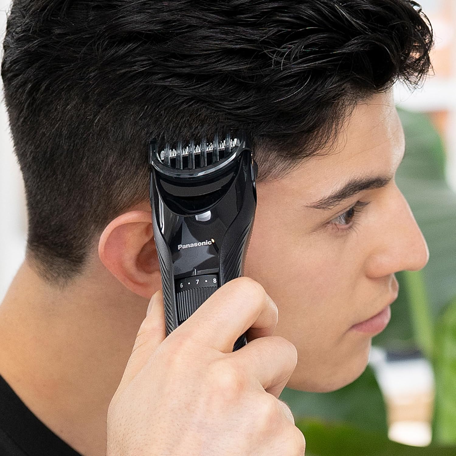 Panasonic - Tondeuse cheveux sans fil étanche, 19 réglages, ER-GC53-K503