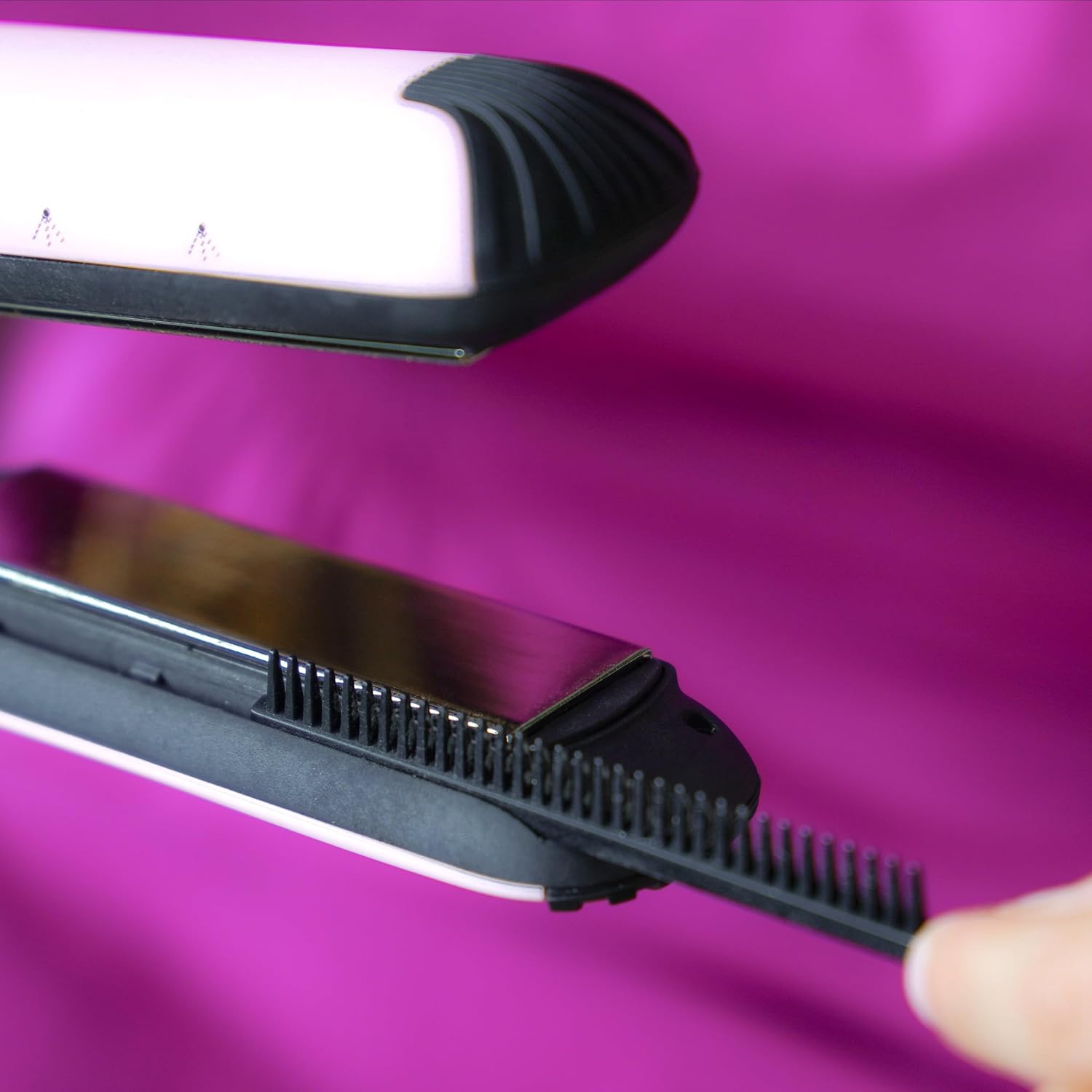 Demeliss - Titanium V2.0 - plaques fines flottantes - vapeur puissante - lisseur/boucleur