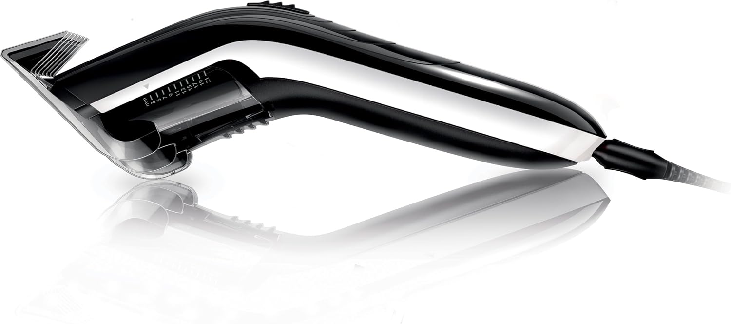 Philips - Tondeuse Cheveux - acier inoxydable - 11 hauteurs - QC5115/15