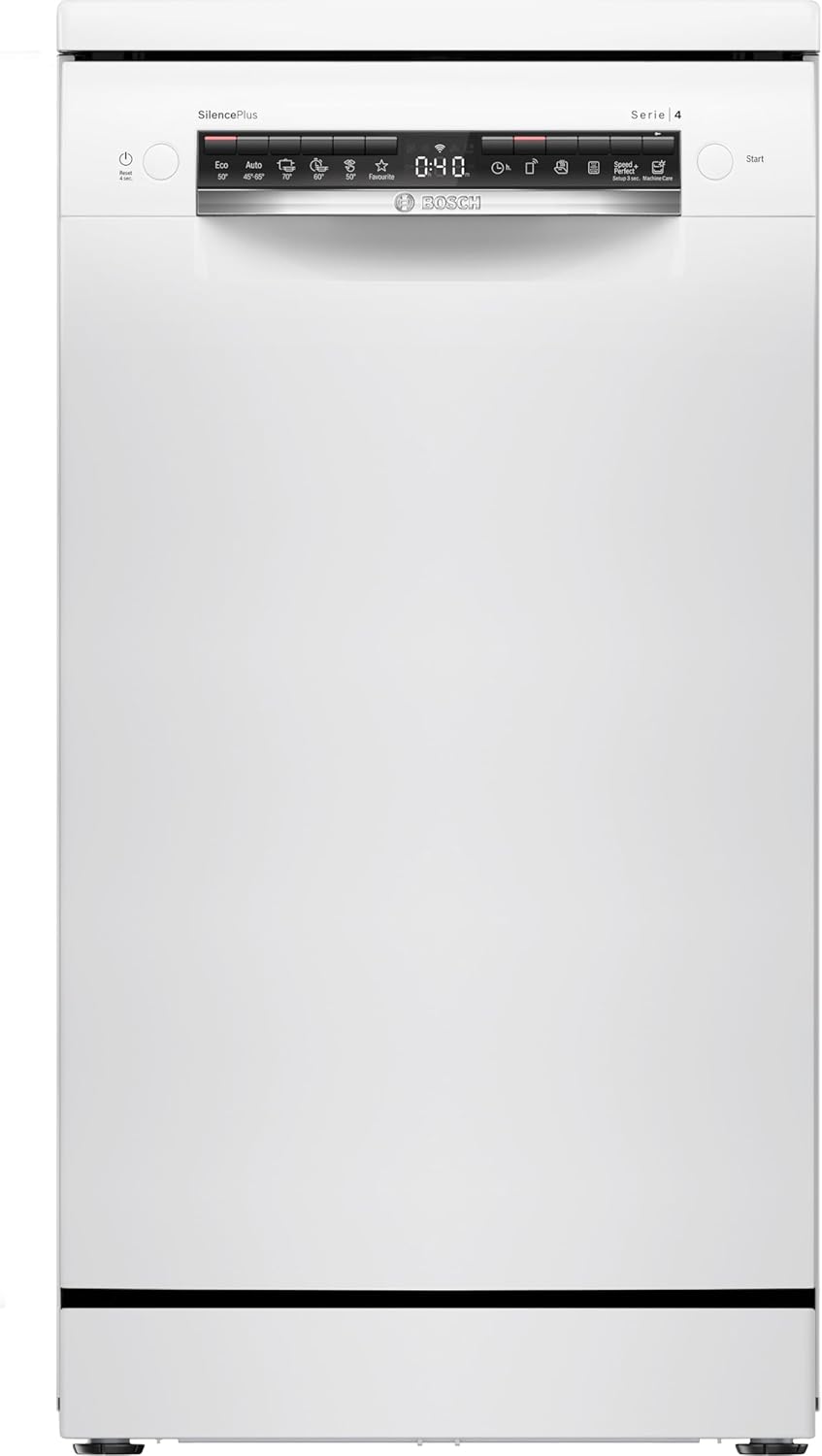 Bosch - Série 4 - 60 cm - Lave-vaisselle pose-libre, blanc - SPS4EMW17E
