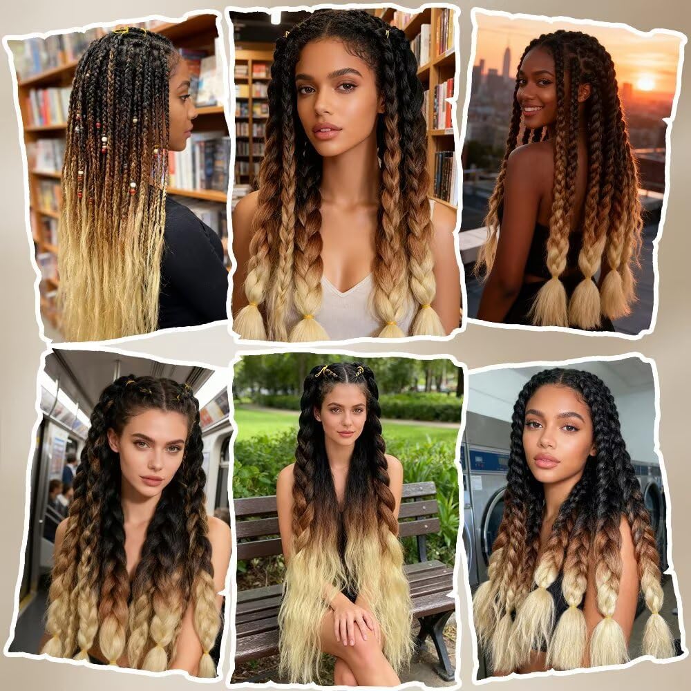 ShowJarlly - Ombre Jumbo Braids 24