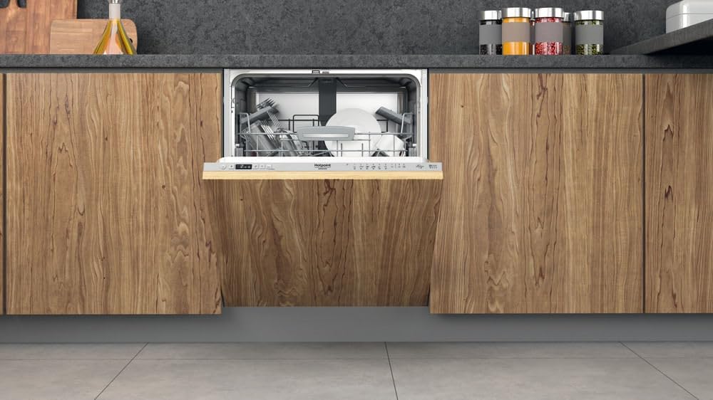 Hotpoint - série HIO3T - lave-vaisselle 60cm, 14 couverts, 41dB, tout intégrable - HIO3T141W