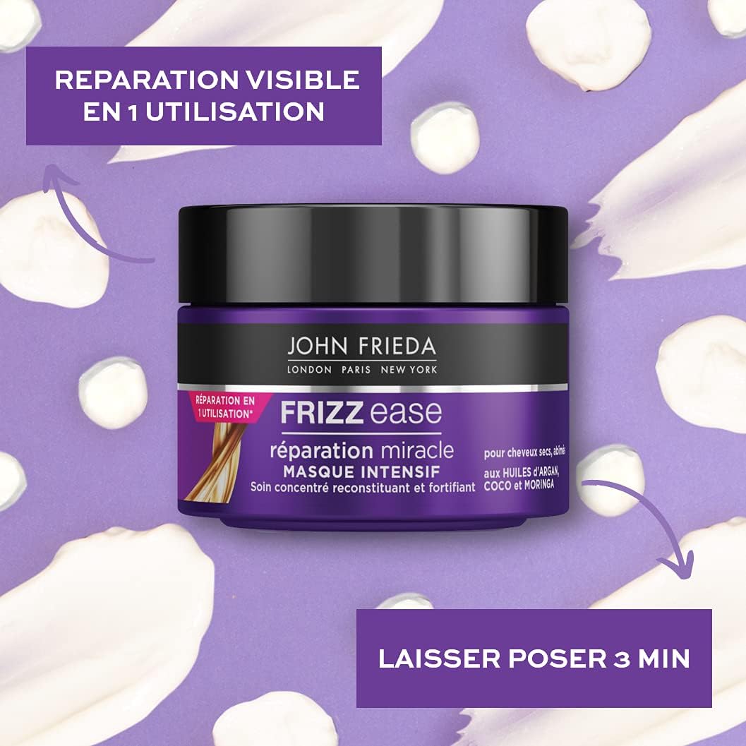 John Frieda - Frizz Ease Masque Réparation Intense 250ml - cheveux très abîmés