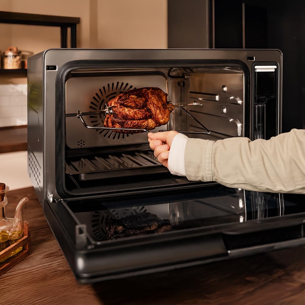 Cecotec - Bake&Steam 4000 Combi Gyro Advance - 40L - four vapeur, air fryer, convection, auto-nettoyage