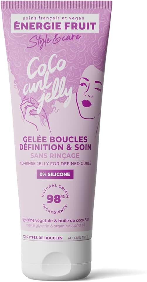 Energie Fruit - Coco Curl gelée boucles 200ml - anti-frisottis, coco bio