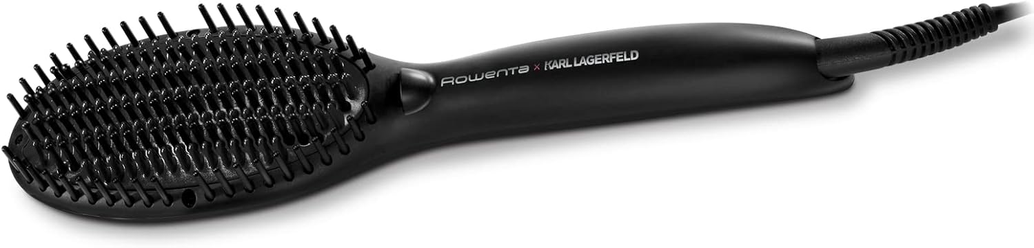 Rowenta x KARL LAGERFELD - Power Straight - brosse lissante, lissage rapide, tous types de cheveux - CF582LF0