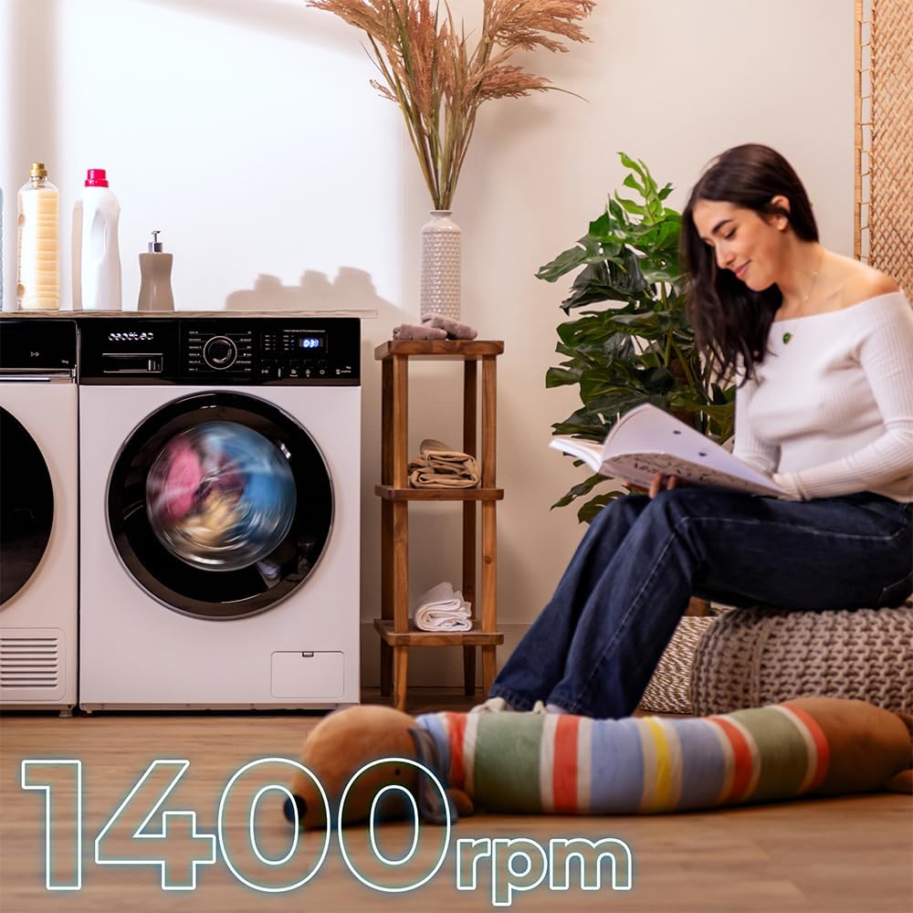 Cecotec - Bolero DressCode 6150 - 6 kg - 1000 tr/min, 12 programmes