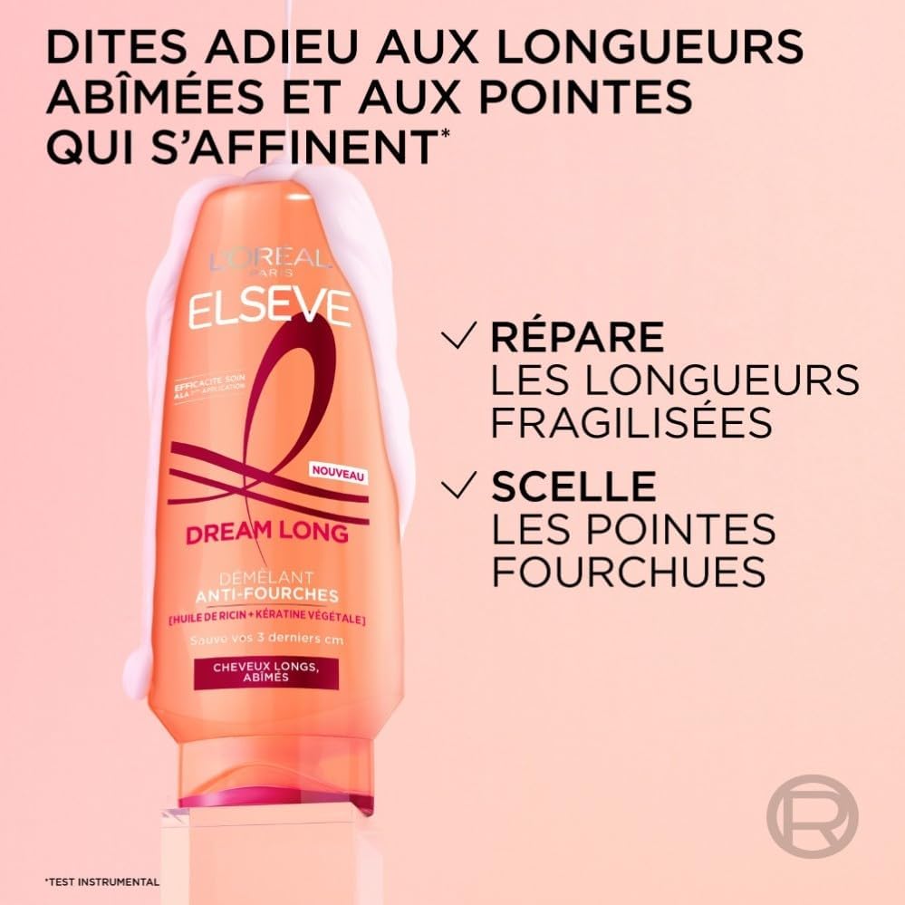 L'Oréal Paris - Elseve Dream Long - 250ml - kératine, huile de ricin