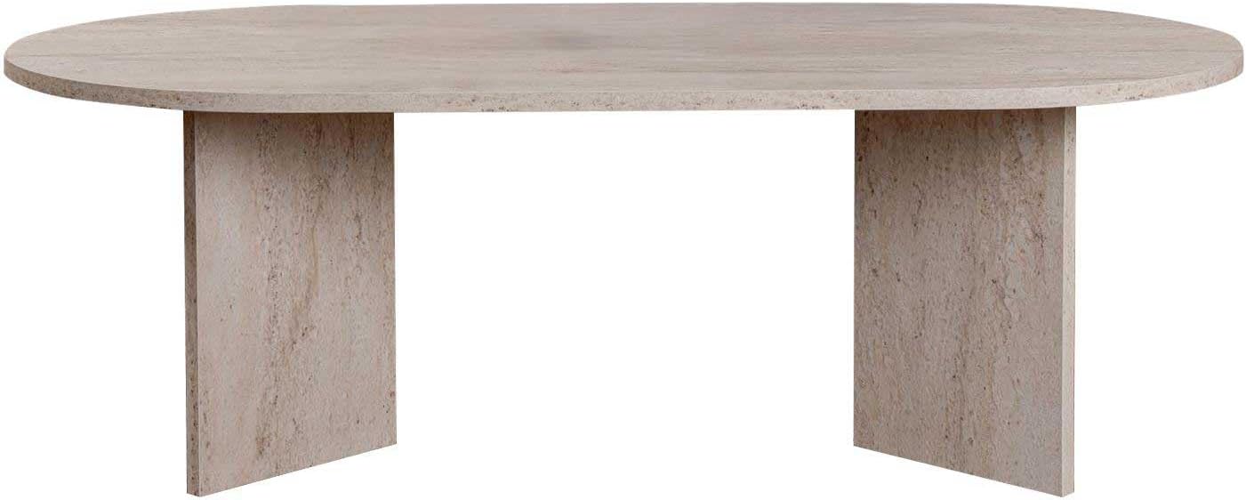 Hanah Home - Élégante série - 119x39,8x60 cm - design marbre, mélamine 18 mm