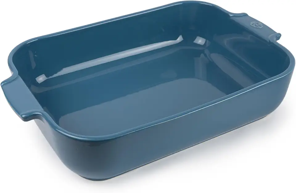 Peugeot - plat céramique rectangulaire 36x22cm 3,8L Light Blue