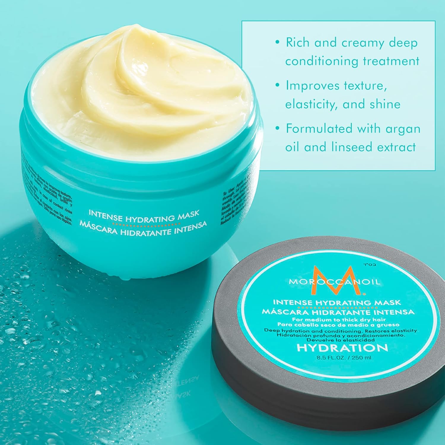 Moroccanoil - Masque Hydratant Intensif - soin cheveux - hydratation intense