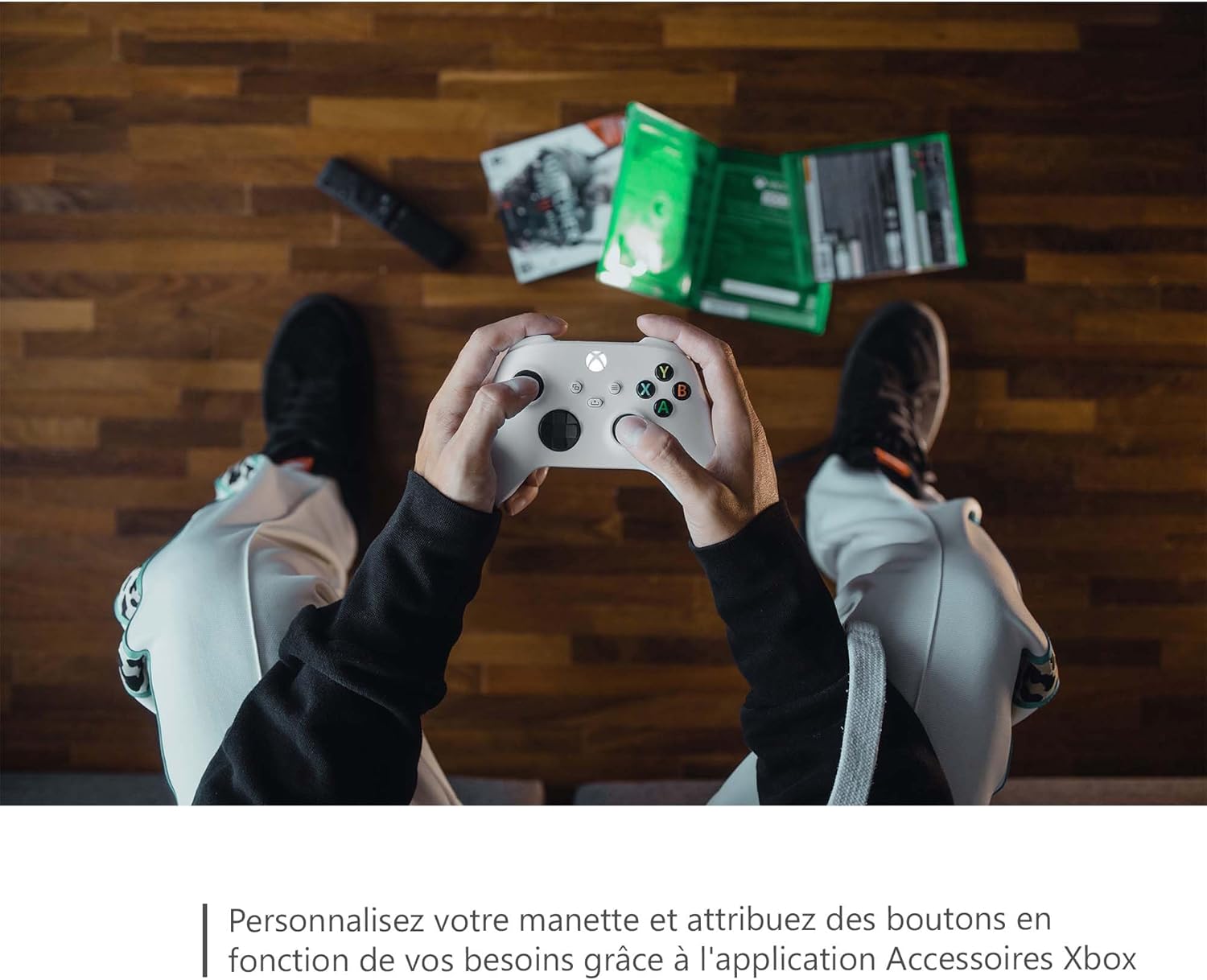 Xbox - Manette sans fil Robot White - compatibilité multi-plateformes