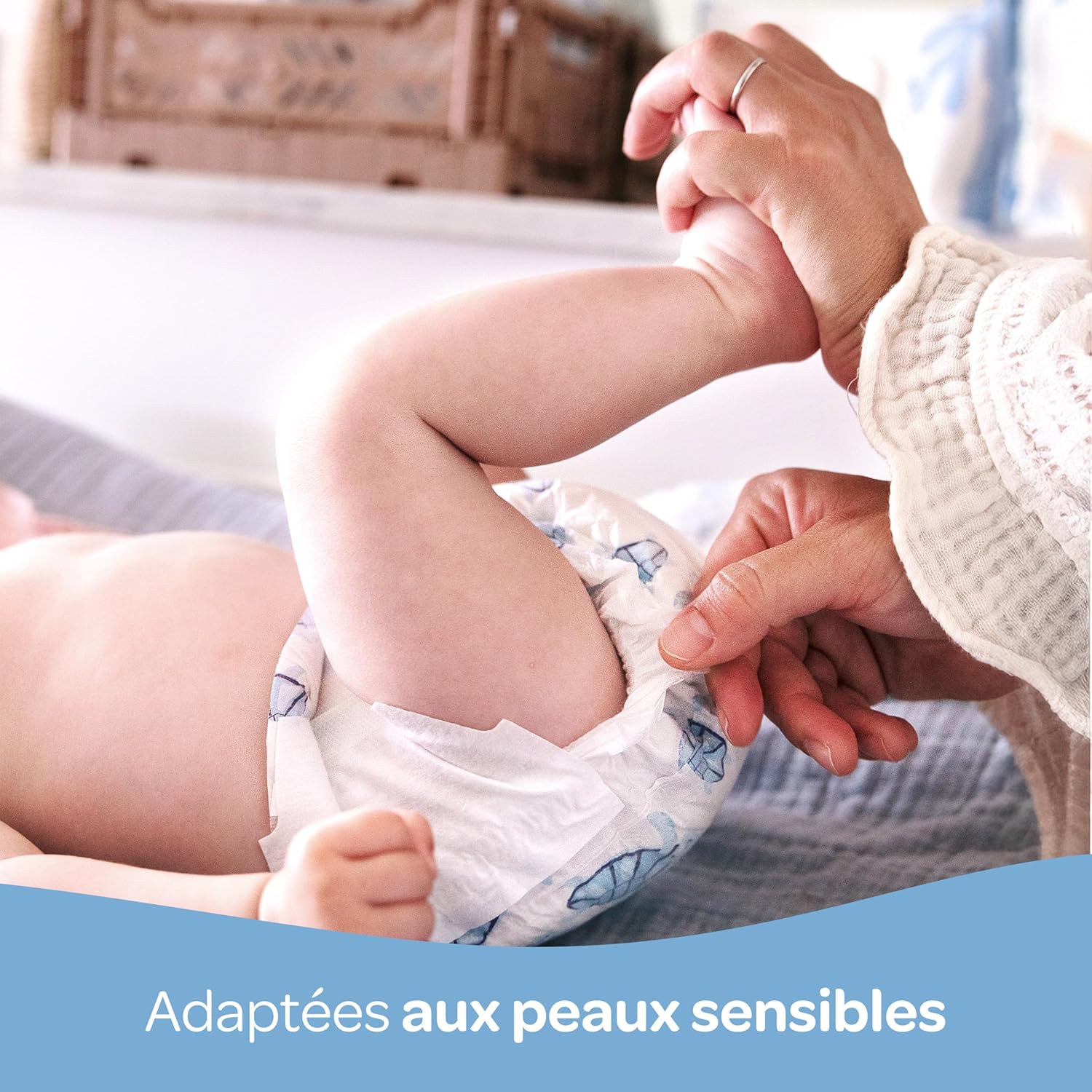 Biolane - couches bébé taille 2 - 3-6 kg - ultra-absorbant, confort, 12h, pack 1 mois 162 couches