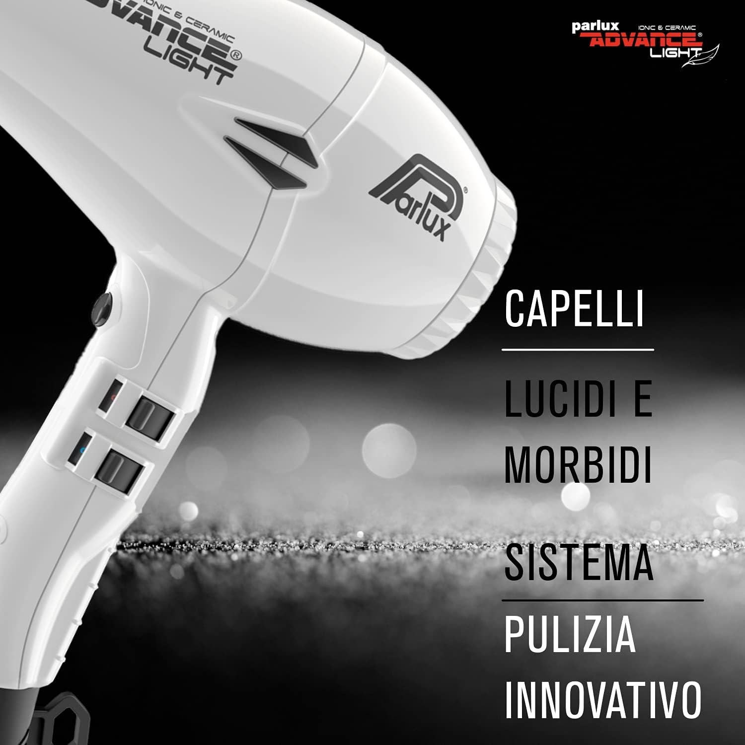 Parlux - Advance Light série - compact - ionique et céramique мощность