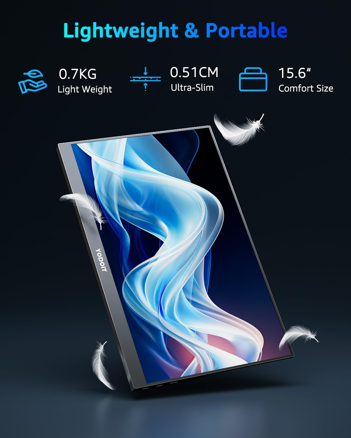 Yodoit - écran portable 15,6