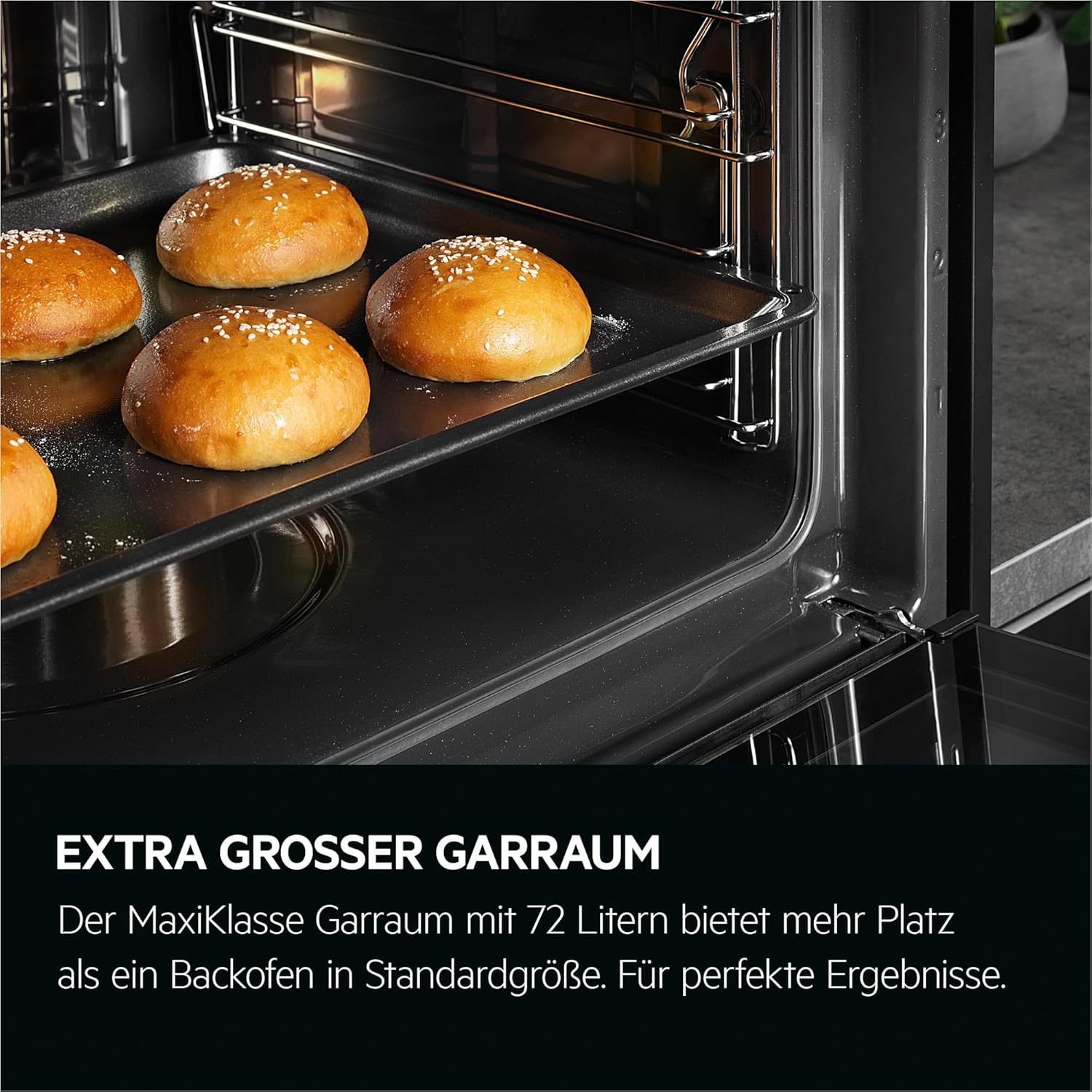 AEG - Four encastré Série 7 - cuisson précise, WiFi, auto-nettoyage