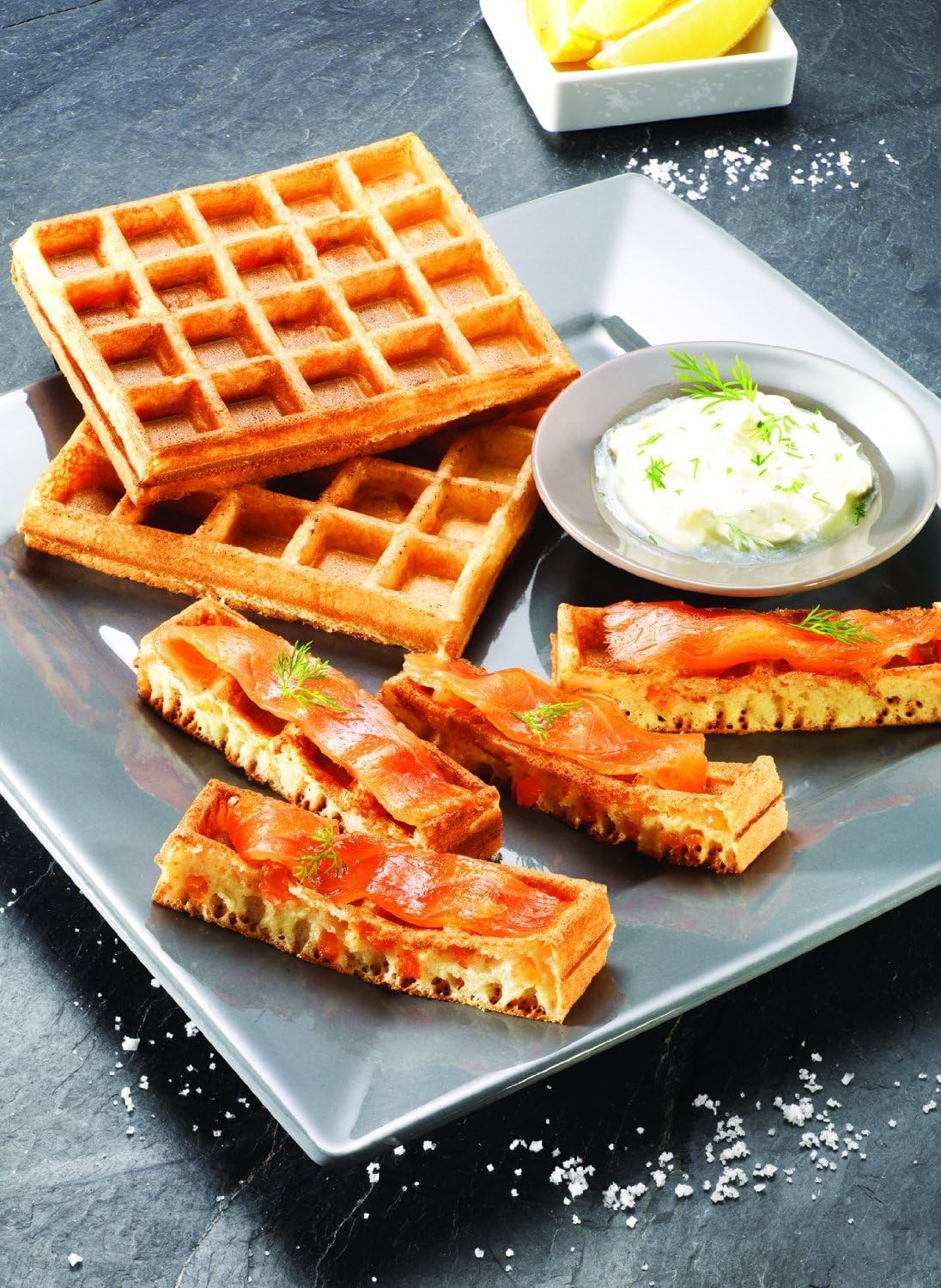 Tefal - Snack Collection - plaques gaufre, livre de recettes - XA800412