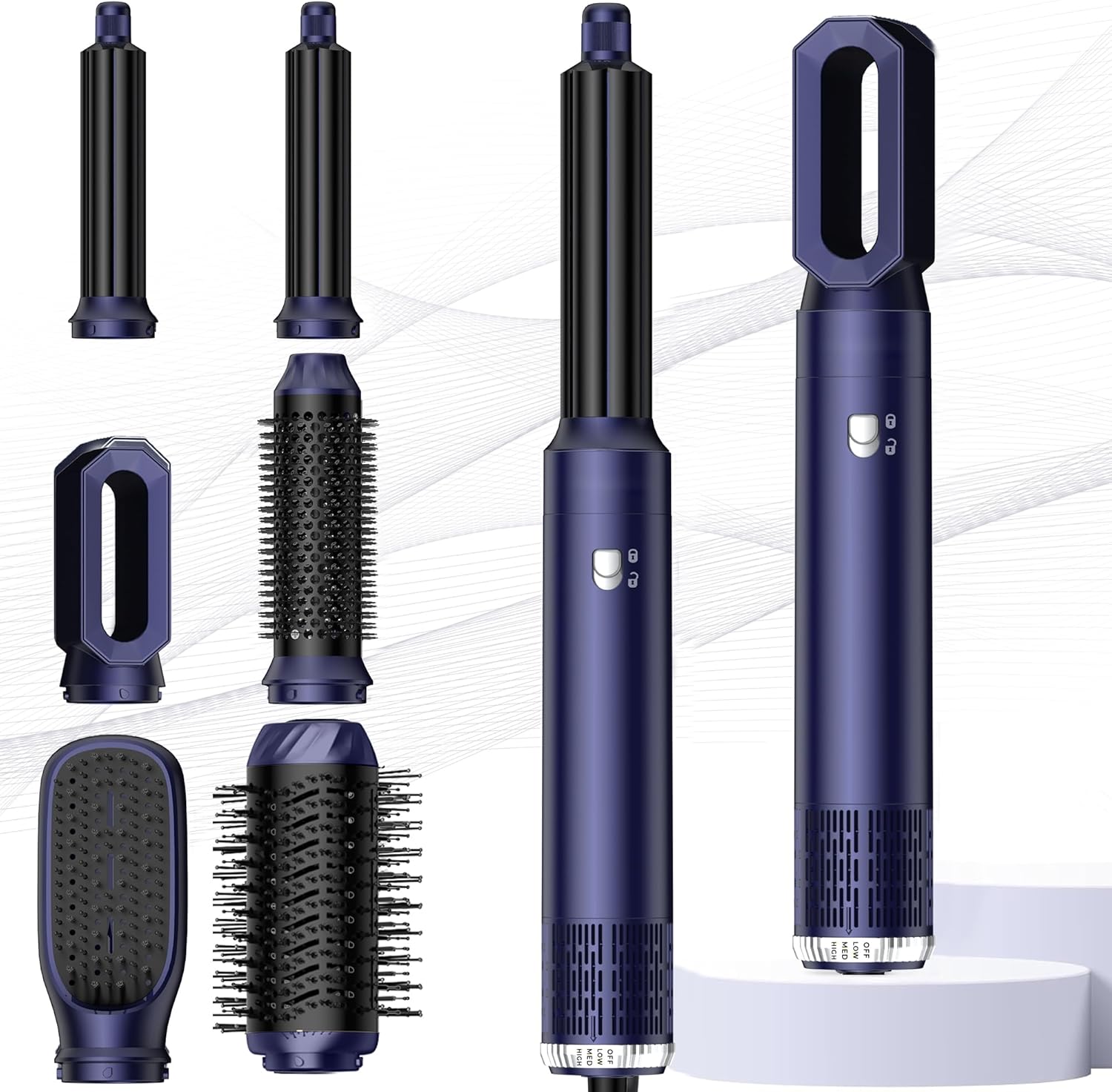 Brosse soufflante - Air Styler Pro - 1000W - brushing, sèche cheveux, boucleur