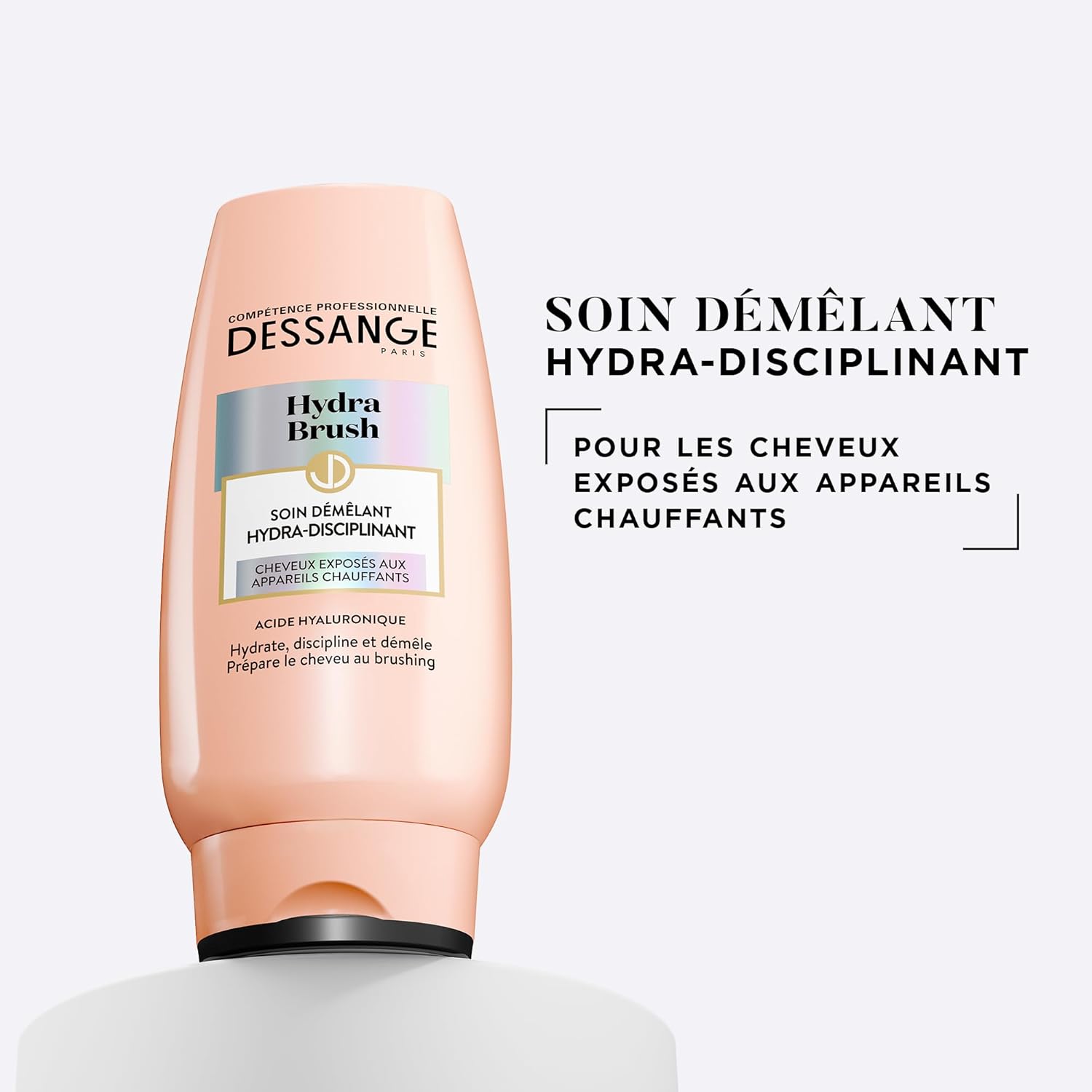 Dessange - Hydra Brush - 200 ml - soin démêlant hydratant à l'acide hyaluronique
