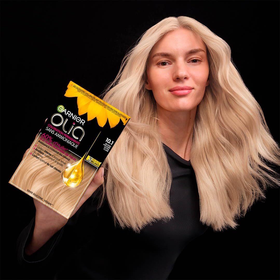 Garnier - Olia - coloration 7.0 blond foncé - sans ammoniaque, huiles naturelles