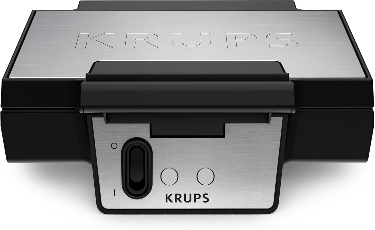 Krups - croque-monsieur compact acier inox, plaques céramique, FDK464
