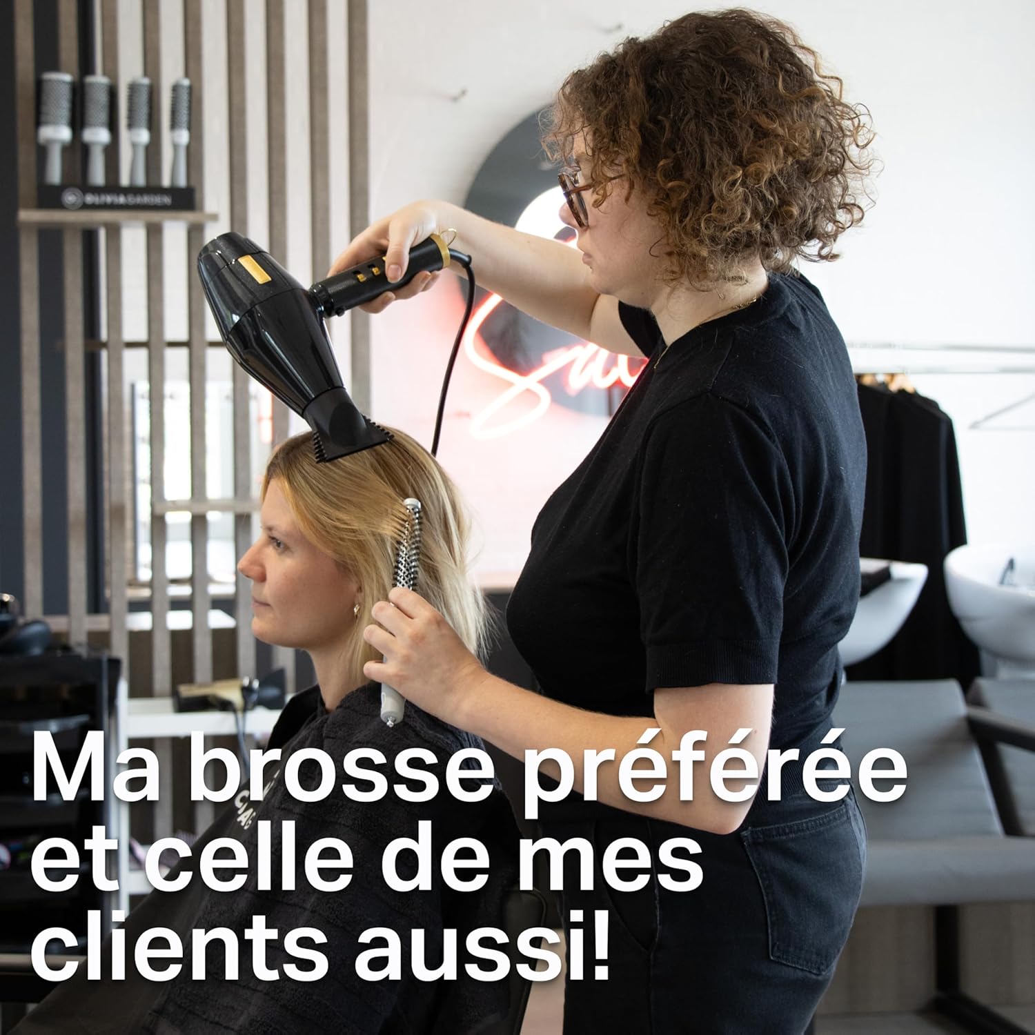 Olivia Garden - Expert Blowout Shine - ronde céramique antistatique - brushing brillant sans frisottis