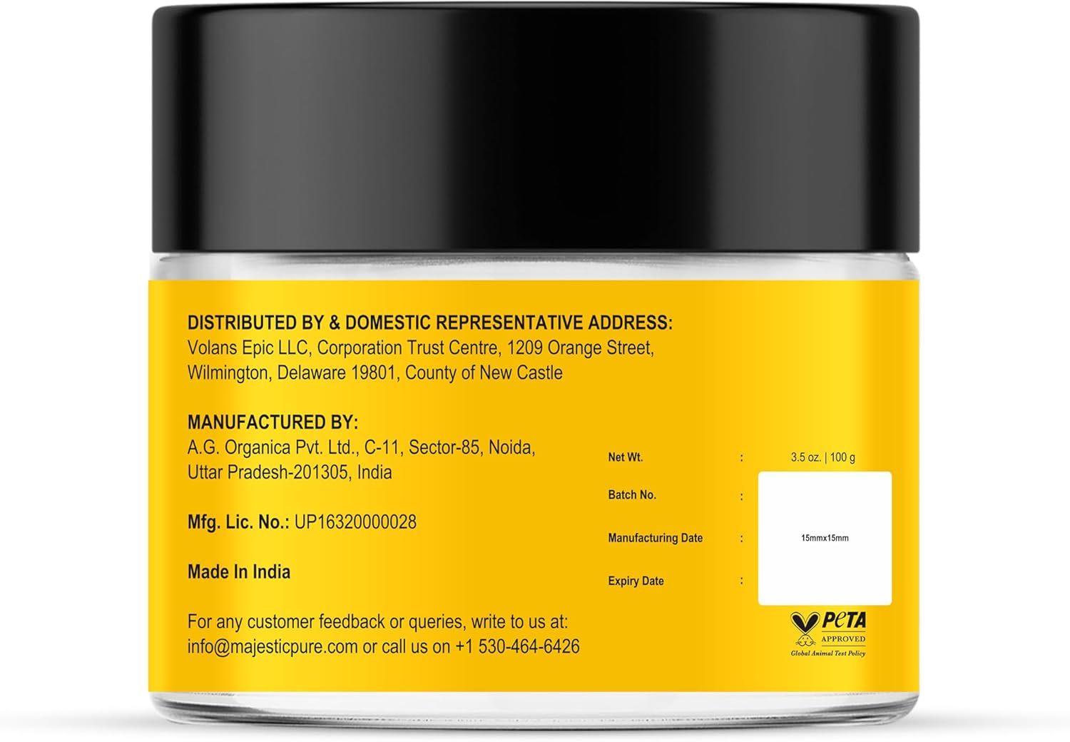 Botanic Hearth - Huile Batana 103,5 ml - soin nourrissant cheveux/peau