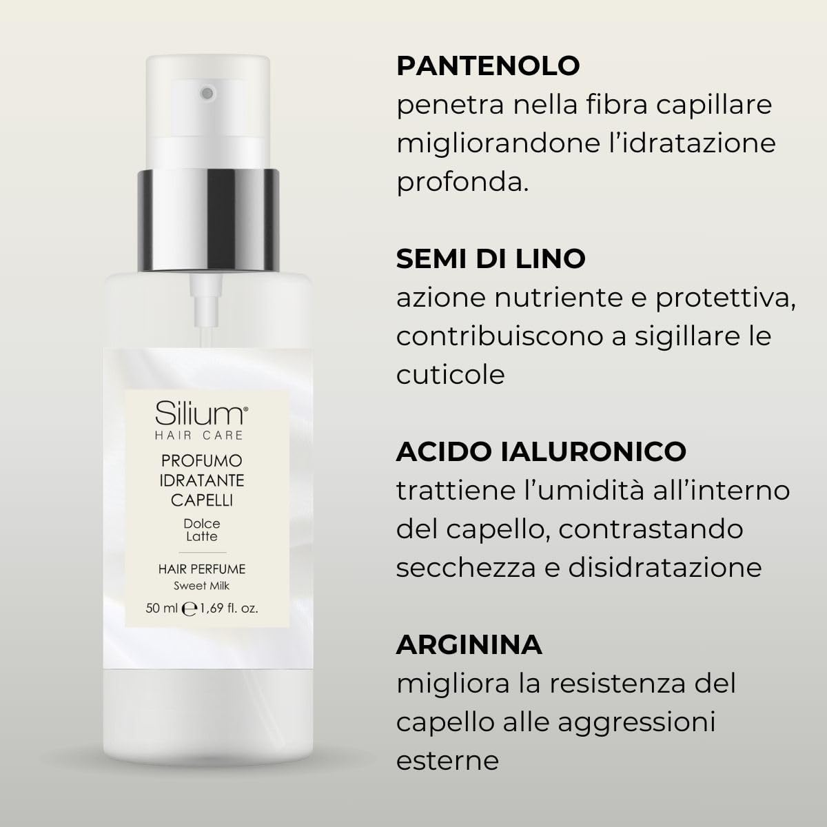 Parfum hydratant cheveux – 2x50ml – spray nourrissant doux, parfum intense