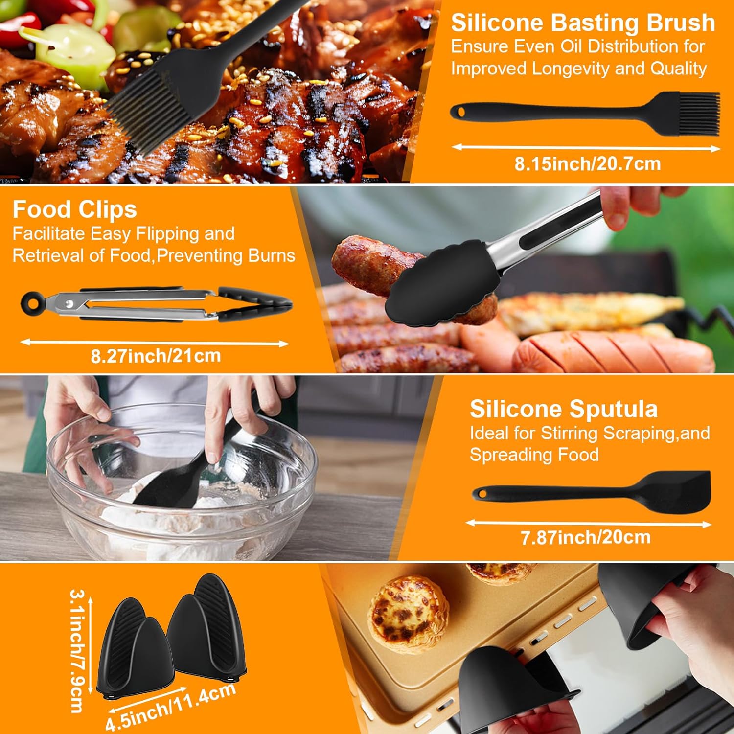 Accessoire Air Fryer - silicone, 20pcs, accessoires, compatibilité, AF180EU AF140EU