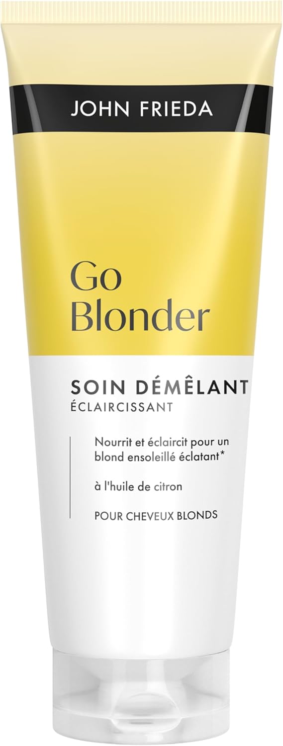 John Frieda - Go Blonder Soin Démêlant 75ml x4 - éclaircissant doux