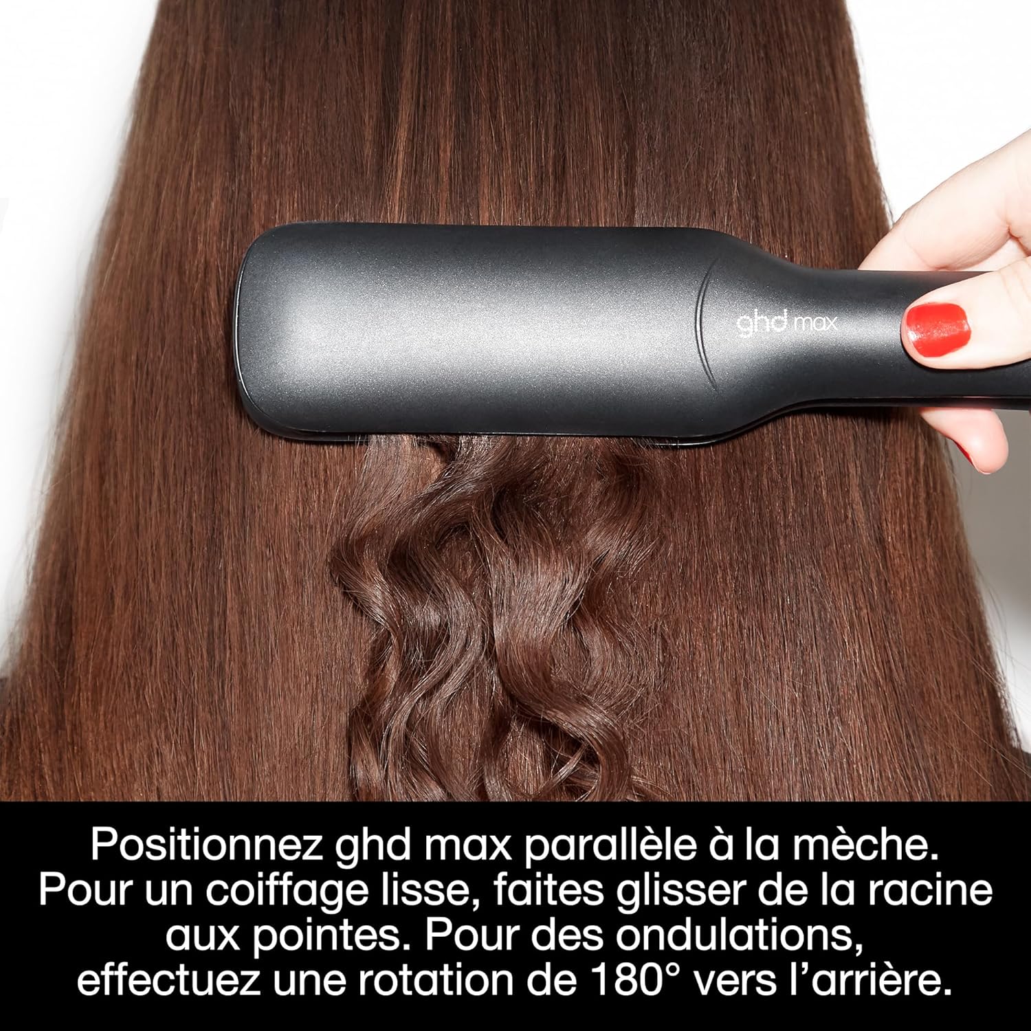 ghd - Max série - plaques larges - lissage rapide & brillant