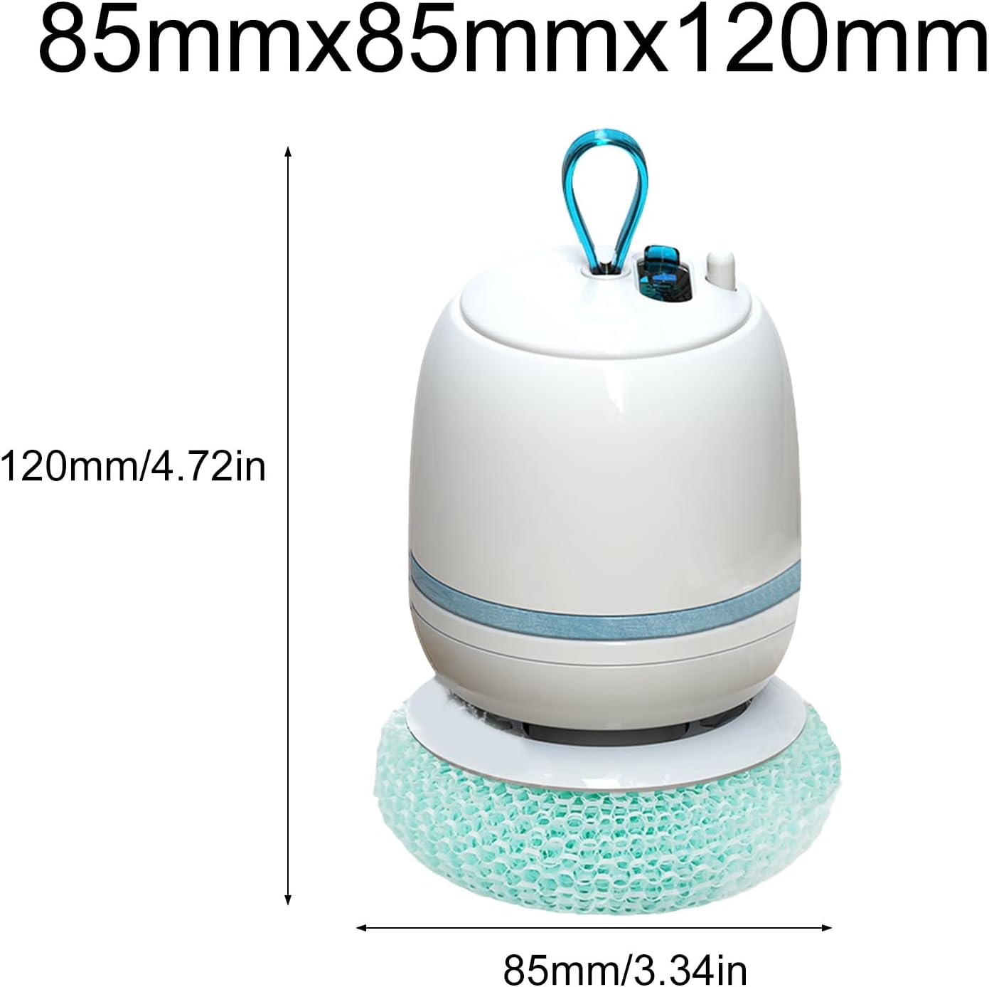 Appareil de cuisine portable rechargeable - compact - nettoyage efficace du lave-vaisselle - petit format