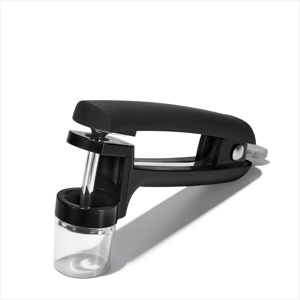 OXO - Dénoyauteur à cerises noir, plastique robuste, ergonomique, 11316300