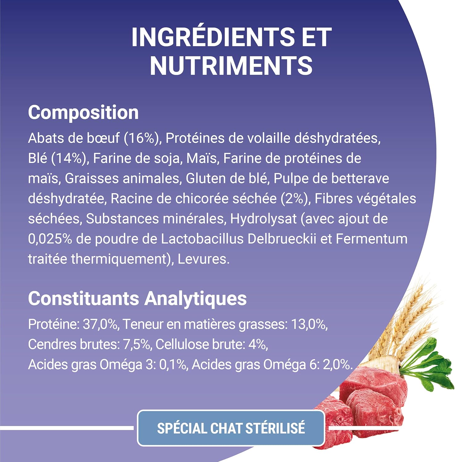 Purina One - Bifensis Croquettes Chat Stérilisé 4x3kg - Immunité, microbiome, système urinaire sain