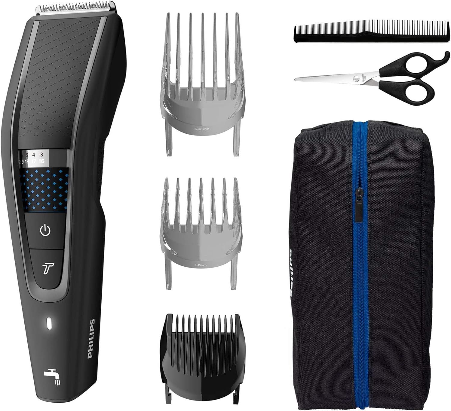 Philips - Series 5000 - coupe barbe et cheveux - kit barber, trousse - HC5632/15