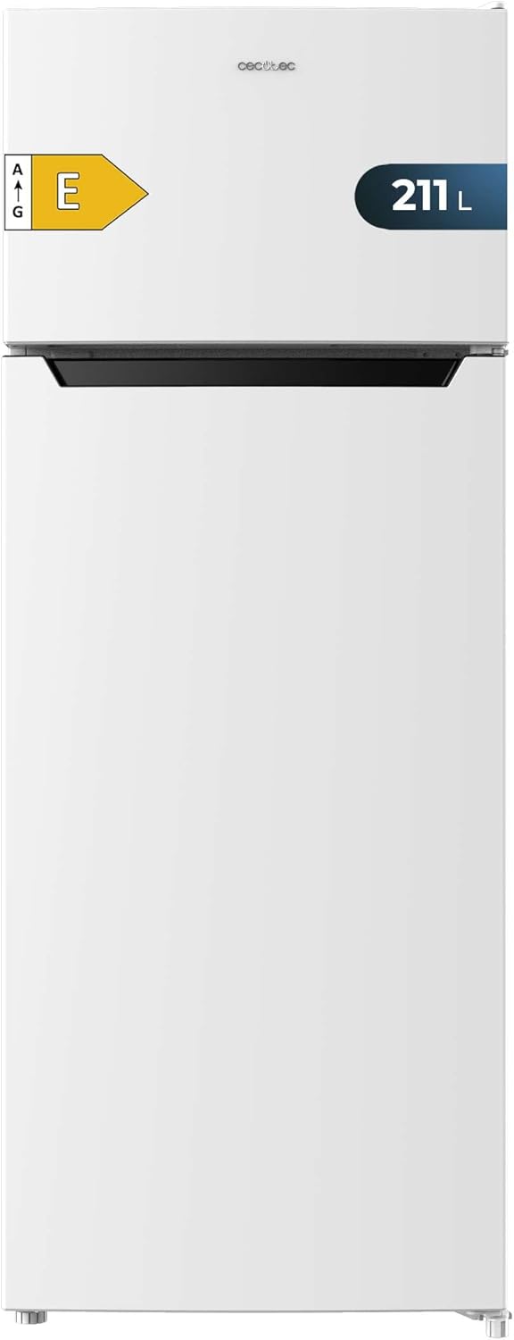 Cecotec - Bolero CoolMarket 2D - 143 cm - 211 L, dégivrage, classe E