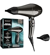 REVAMP Featherlite Ultra X Shine Sèche-Cheveux Ionique - Sèche-Cheveux Professionnel, Moteur Elec...