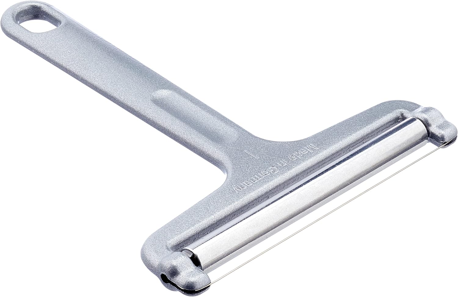 Westmark - Coupe-fromage Rétro - 13,9x10,9x1cm - Aluminium/acier inoxydable, coupe à rouleaux - 7100RT60