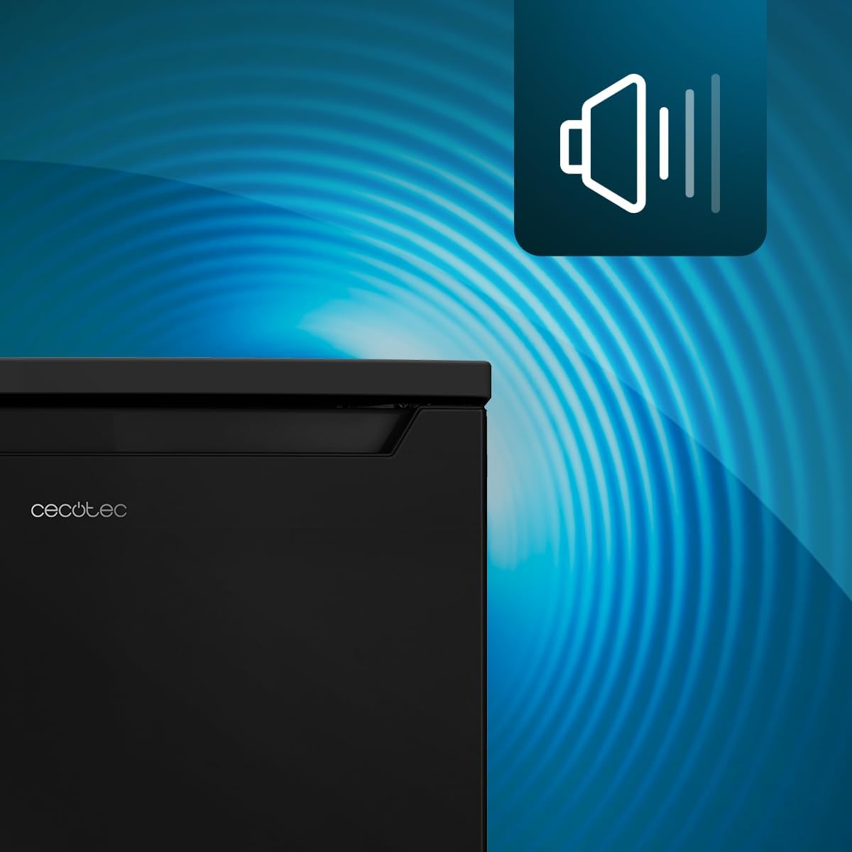 Cecotec - Bolero CoolMarket TT 107 - 107L - mini frigo, congélateur, silencieux, classe E