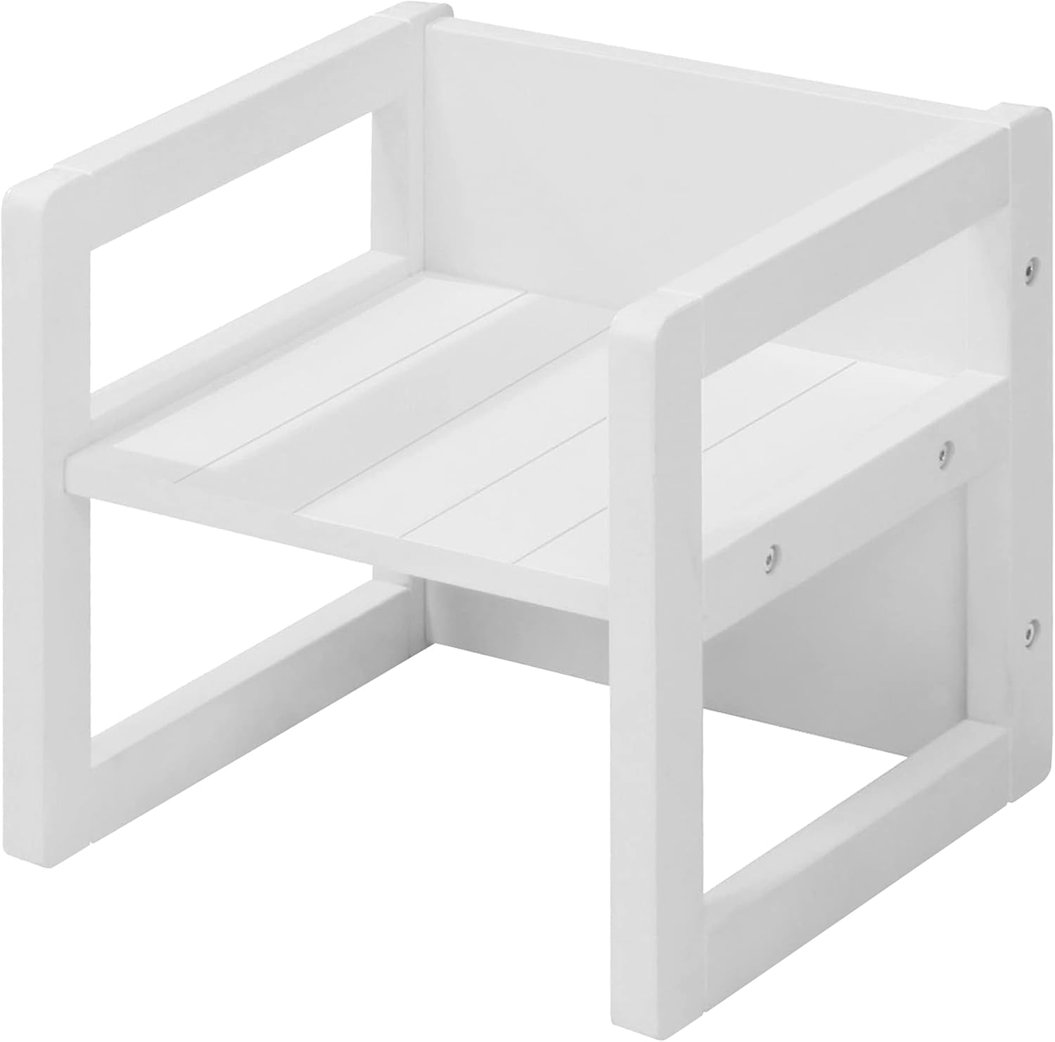 Roba - chaise enfant réversible 3 hauteurs - 30x30cm - 60kg max, style campagne