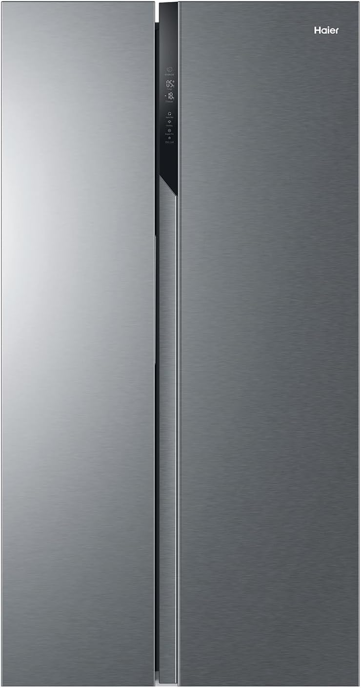 Haier - réfrigérateur américain série HSR - 337+191L inox, Total No Frost, 177,5x90,8x64,7cm - HSR3918ENPG
