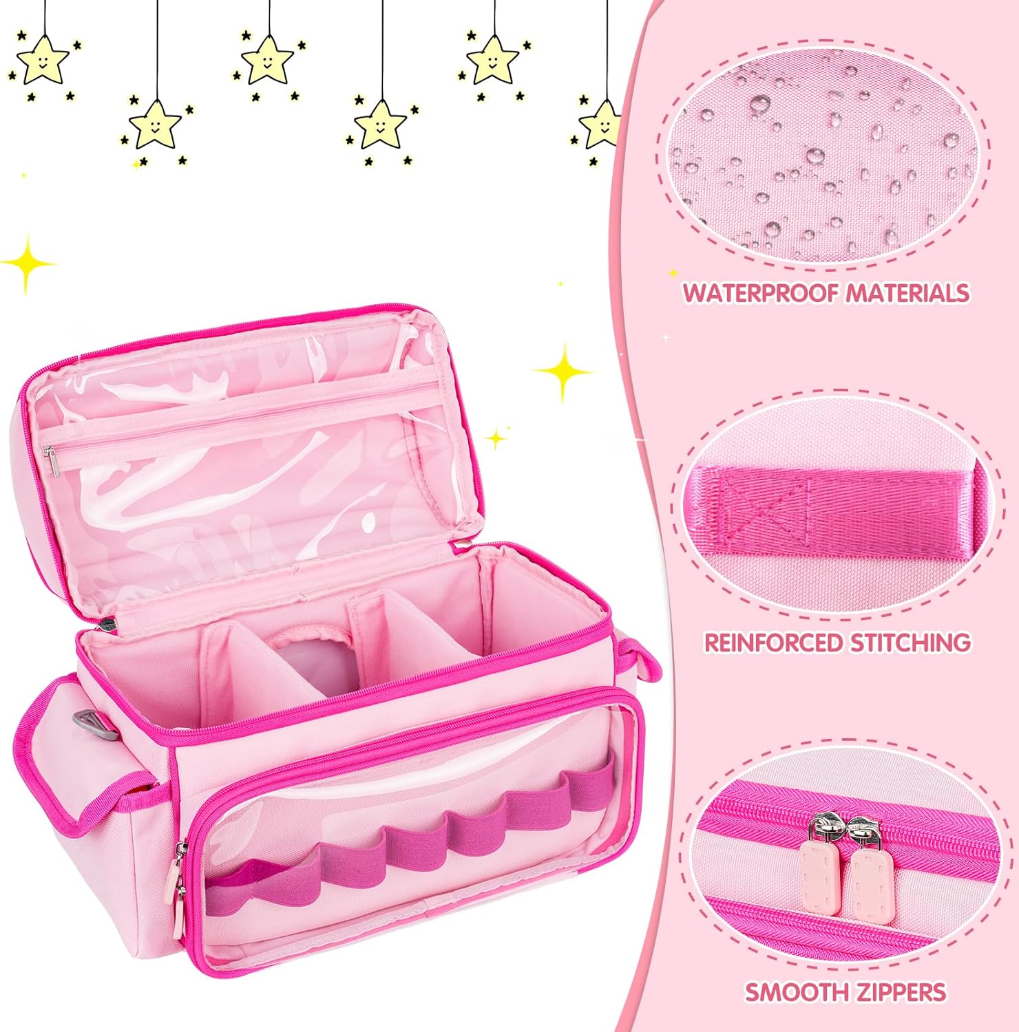 Étui de transport Toniebox 2/1 - sac rangement personnages, accessoires