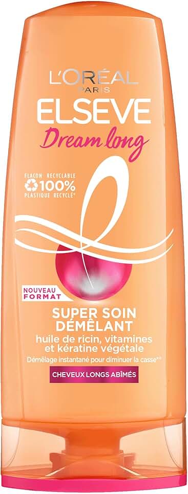 L'Oréal Paris - Elseve Dream Long - 250 ml - Kératine végétale, vitamines, huile de ricin
